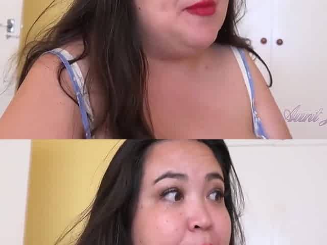 Your Chubby Asian Milf Landlady Mimi Catches You Stealing Her Panties With Aunt Judys