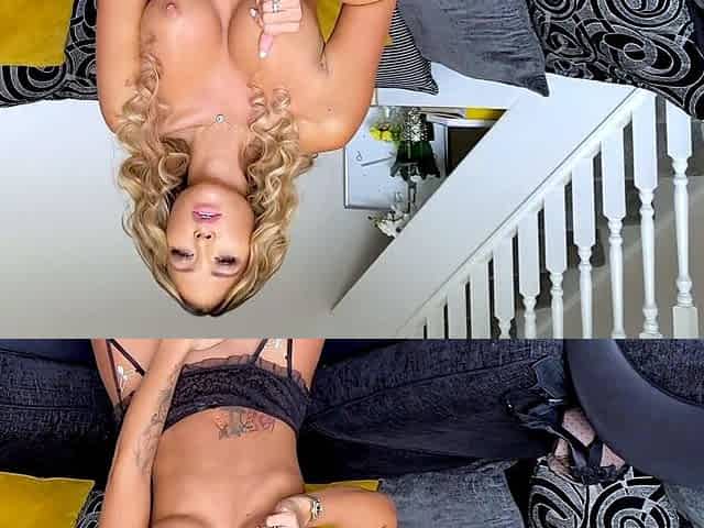 SEXY BIG BOOBS BLONDE ANAL MASTURBATION