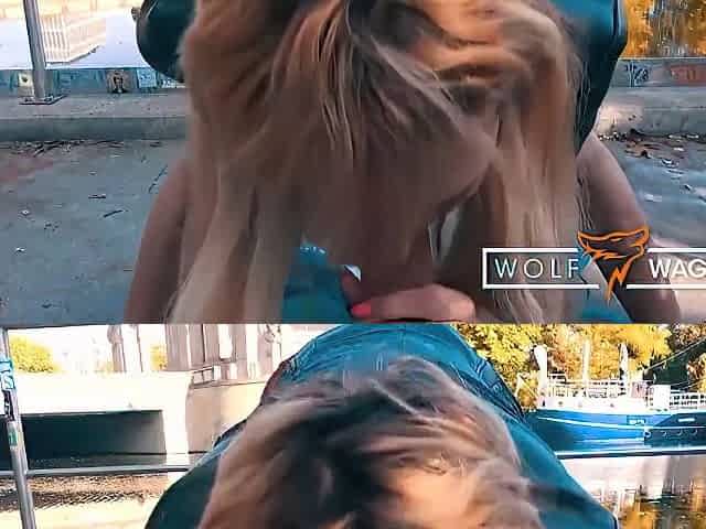 Public Dirt With Witching Pornfighter Long John And Lola Shine From
