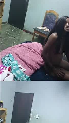 Hottest Missionary Blowjob Fuck by White Hunk & Black Slut
