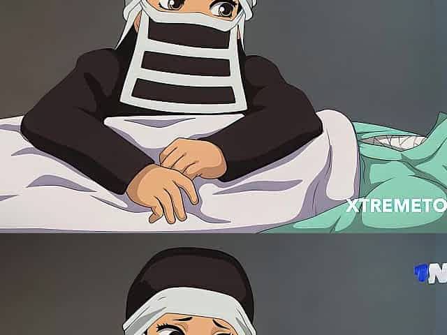 Tanjiro wakes up from a coma to bang his nurse who surprises him with her large breasts and a alluring b