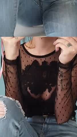 Foot play of a young girl
