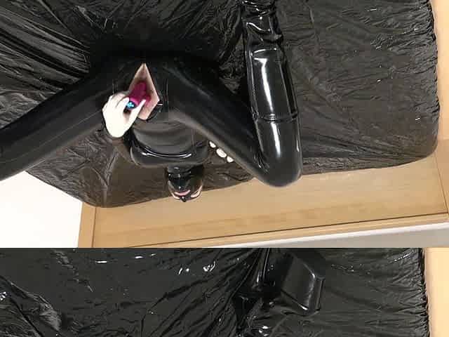 Pink Latex Orgasm
