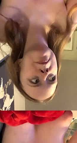 Big boobs milf masturbates with her dildo