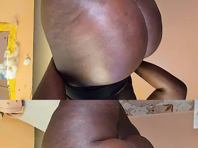 the ebony belt twerk and corpulent booty oiling.