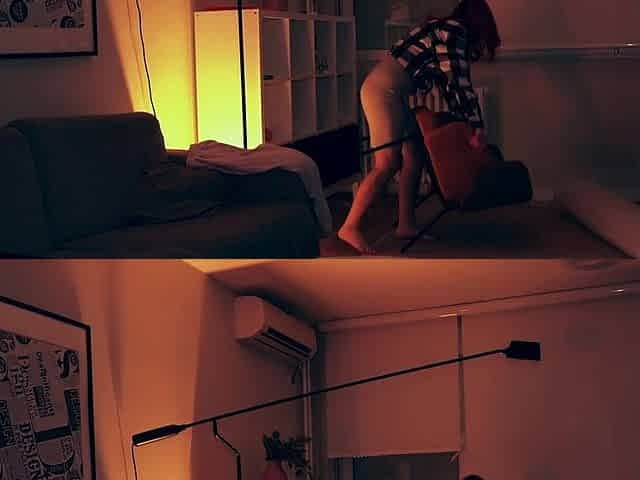 Robber gets to fuck a hot redhead wife