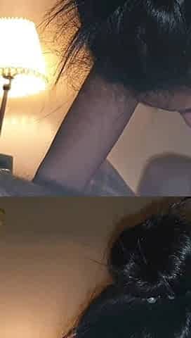 Stepdaughter Giving Deepthroat Blowjob to Stepdad Part 1