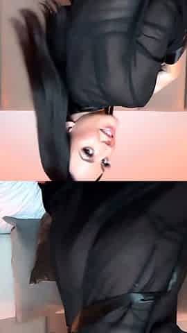 black lingerie joi