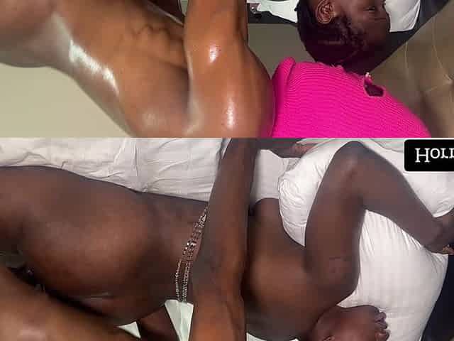 Ebony Slut Moaning as BBC Fucks Her Juicy Pussy