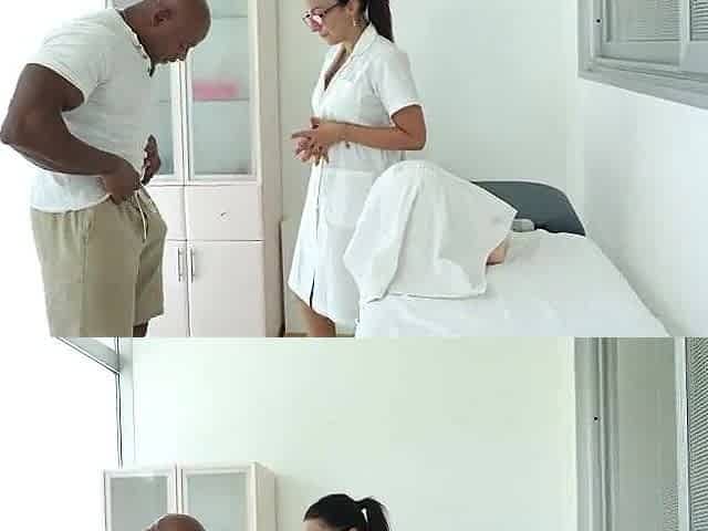 Problem erection? The hawt doctor has the solution with Daisy.