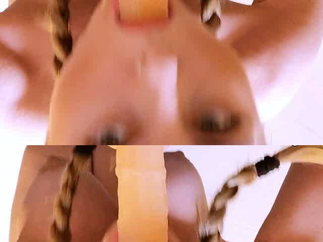 Busty Babe is Too Wet to Stop