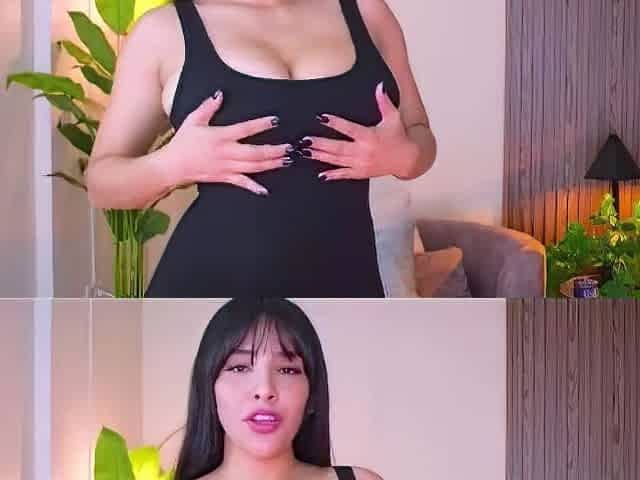 Beautiful brunette with big boobs jerk off instrucions