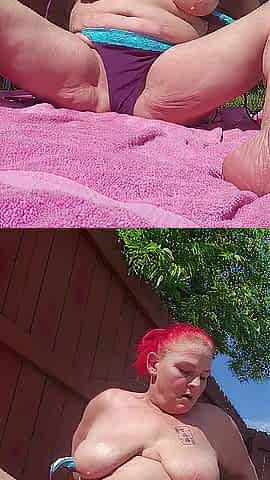 Enjoyment in the sun got me wetter than the pool did
