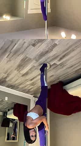Amateur striptease and Solo masturbation