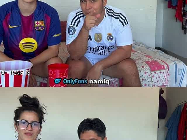 Real Madrid and Barcelona He Tells Me That if Barcelona Loses He Will Give Me a