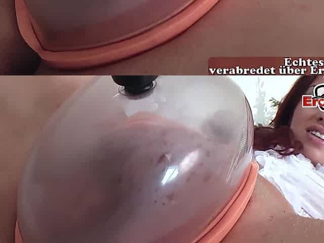 Anal Dildo Sex At German Casting With Redhead Milf