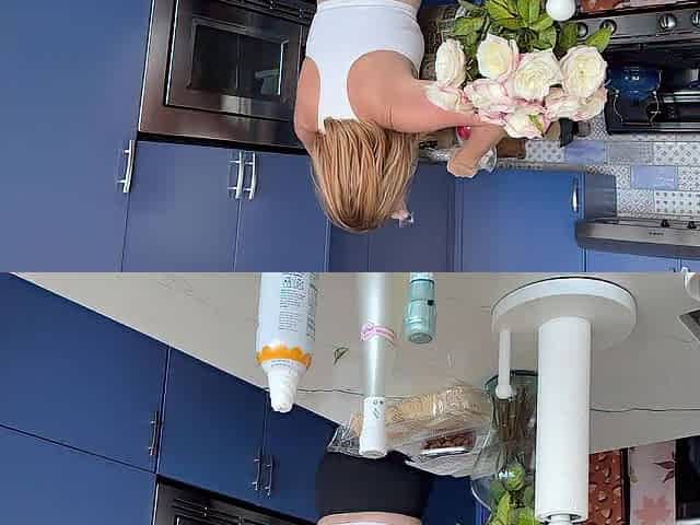 Masturbating with stuff I got shopping and flashing in my car