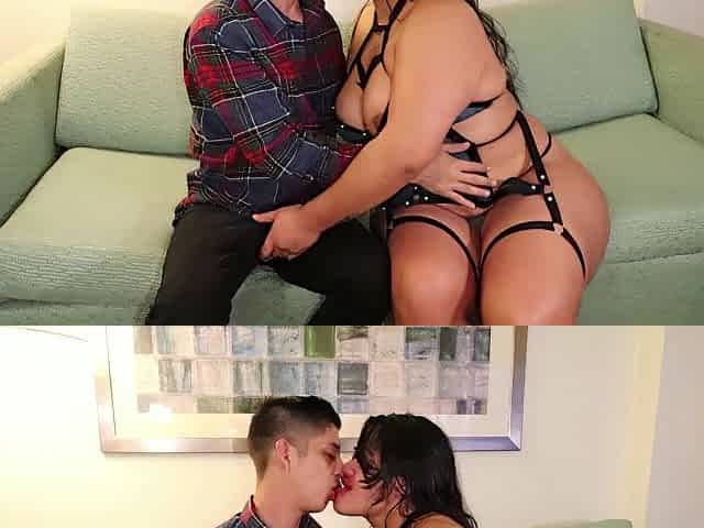 Her 1st Latino Penis