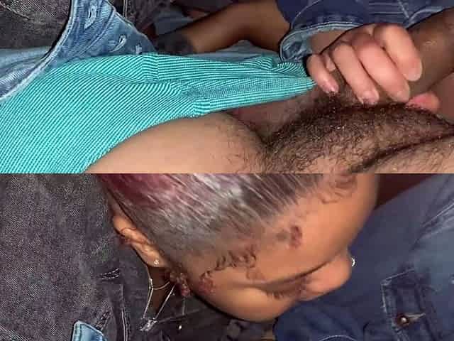 Amateur chick and her blowjob talent