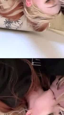 Eevee Davis Gets Facial After Giving A Sloppy Blowjob