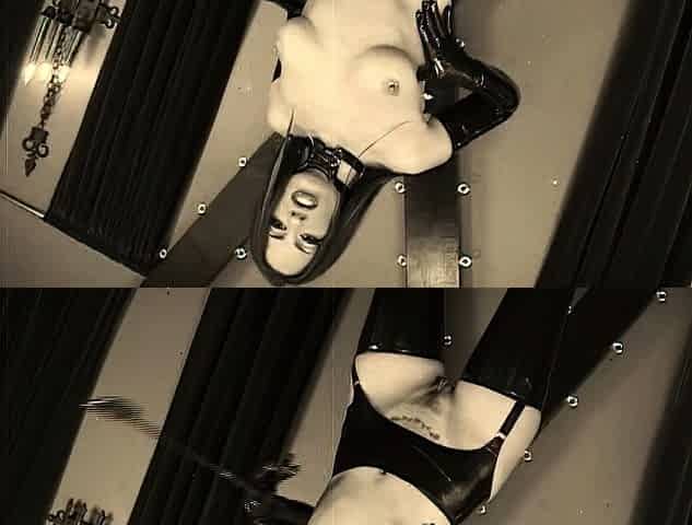 Busty brunette solo masturbation