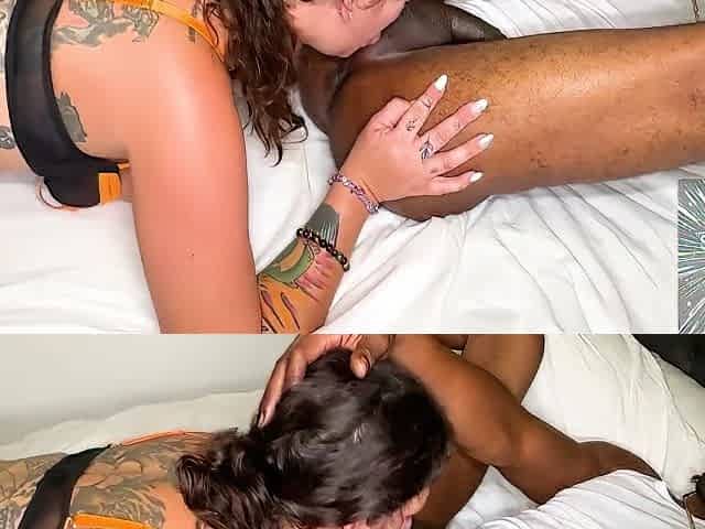 Black Christ Dominates Psilo Siren - Rough Oil Fuck & Deep Pounding She Begged For!