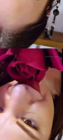 Amateur striptease and Solo masturbation