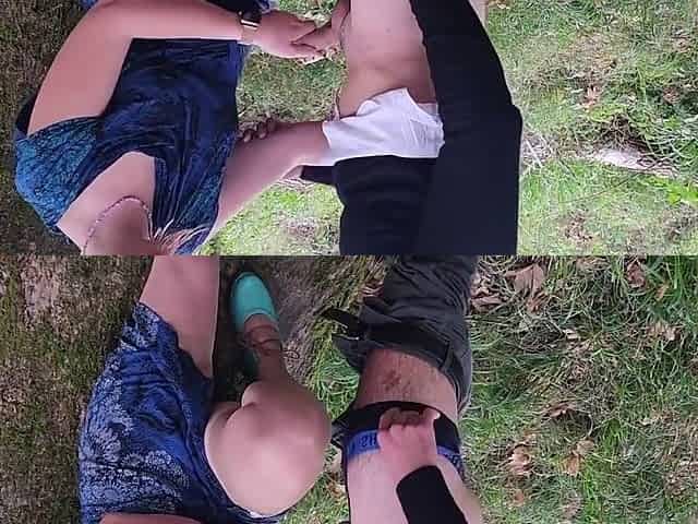 Exhib Nature Turns Into A Hot Threesome