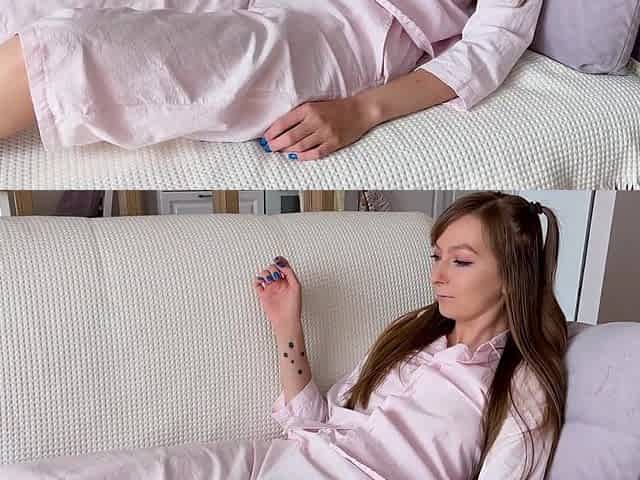 Cutie Masturbates at Home Imagining Herself in a Romance Novel