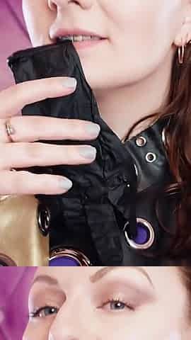 Asmr: Black Nitrile Gloves Hot Soundings by Arya Grander - Sfw Video