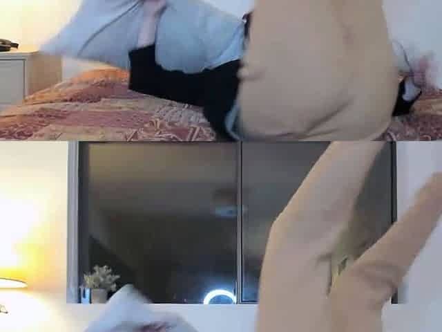Curly Blonde Teen Records Solo Dildo Masturbation More at