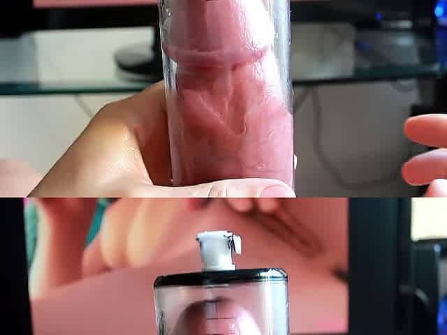 Cock-Pump Massive Cum-Discharged Melted Candle