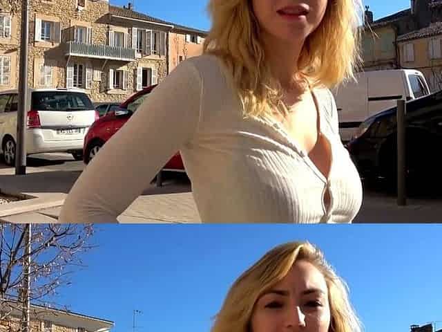Ultra Sexy French Realtor Turns a House Tour Into Big Boob