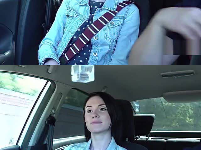 Professional Pickup - Fucked teen in the car and on the street (ANAL)