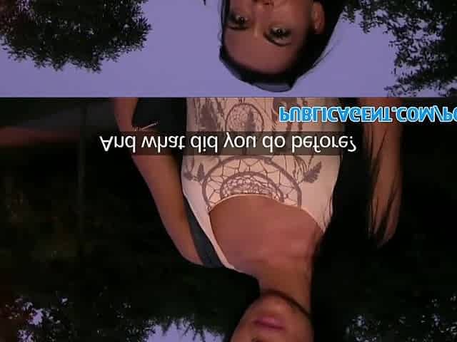 PublicAgent Fit chick sucks and screws to get on tv