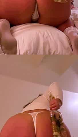 Amateur girl solo masturbation