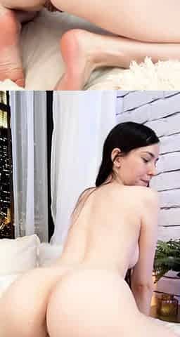 Hot amateur teen butt plug solo play