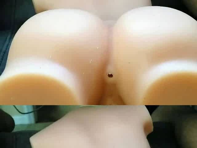 Pulls Cock Out And Cums All Over Torso Sex Dolls Ass WOW
