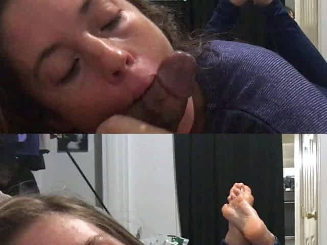 Handjob for big cock on webcam