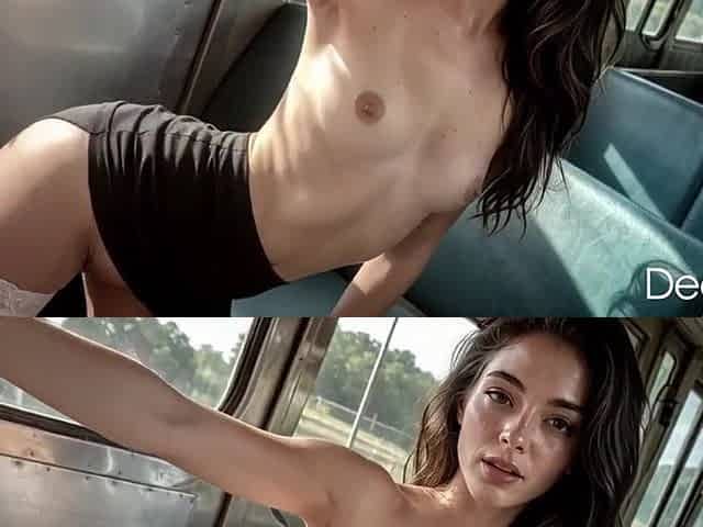 A Colombian woman gave me a oral-job on a public bus