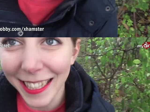 My Messy Hobby - Quick oral sex in the forest