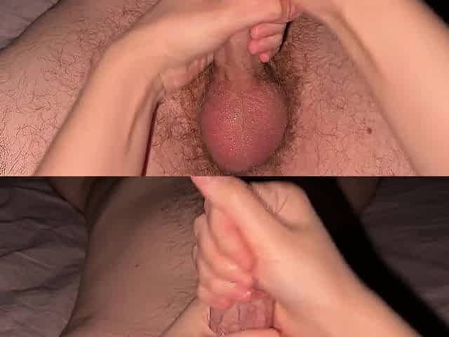 Wife take the chance to show a slavemaster class on boy tugjob. Stroke, shlong, shlong, pov