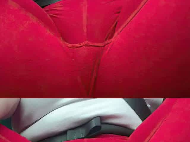 Masturbating in the Car and Soaking my Leggings in Public