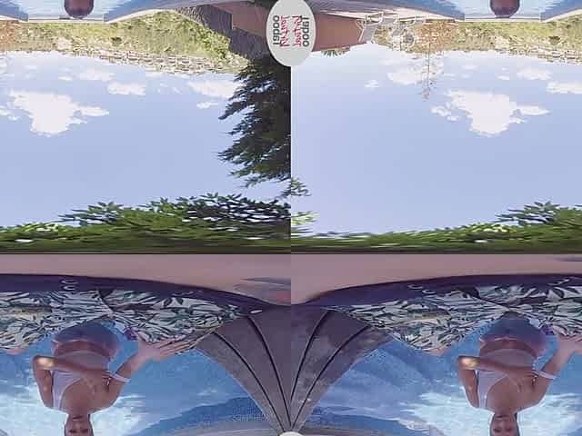 Cassie Fire VR Porn: Poolside Story with Little Sister - VirtualTaboo
