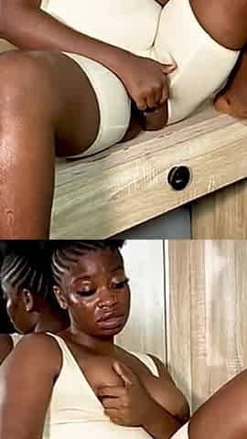 Nearly Squirt on My Face - African Pussy Get Filled with Big Cock and Creampie