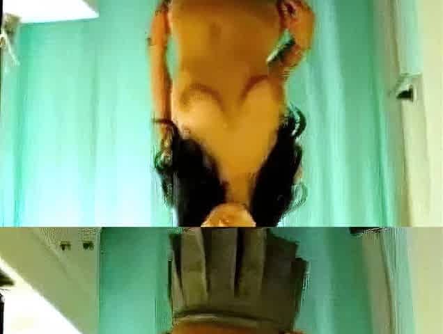 Natural Amateur Strips and Plays with Dildo on Webcam