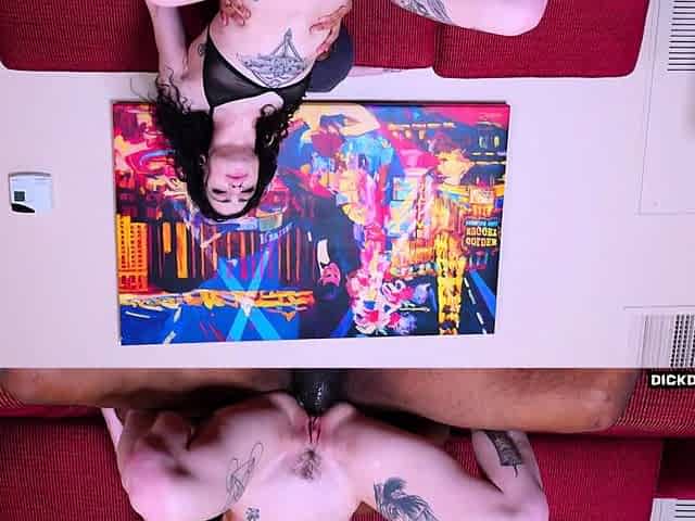 Delirious brunette whore riding big cock hardcore
