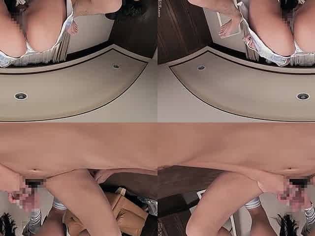 Asian babe hot VR porn