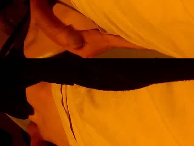 Up close penis tease tell i cum