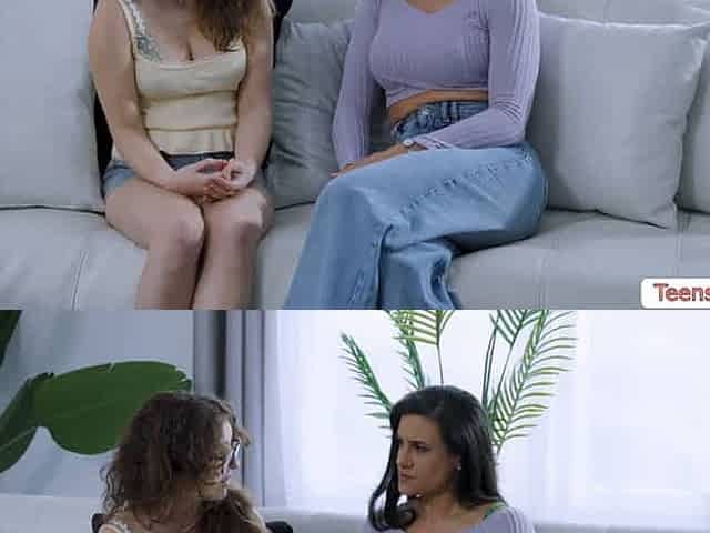 Naughty stepmom keeps stepdaughters pussy wet